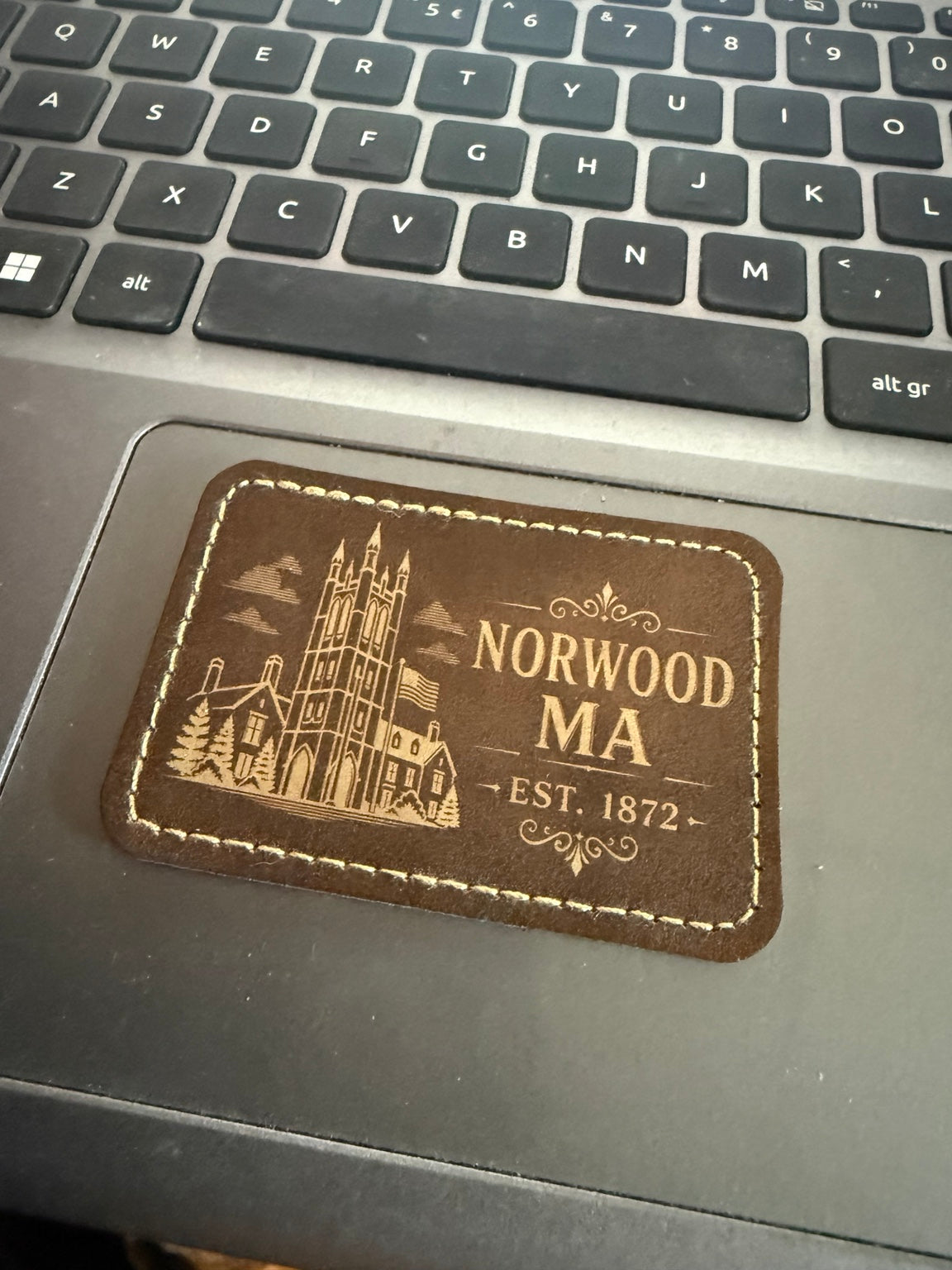 Norwood Est. 1872 Leather Patch