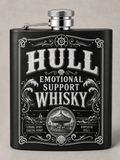 Hull Emotional Support Whiskey Flask – Coastal & Carousel Edition