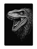 Velociraptor Fridge Magnet – Anodized Aluminum