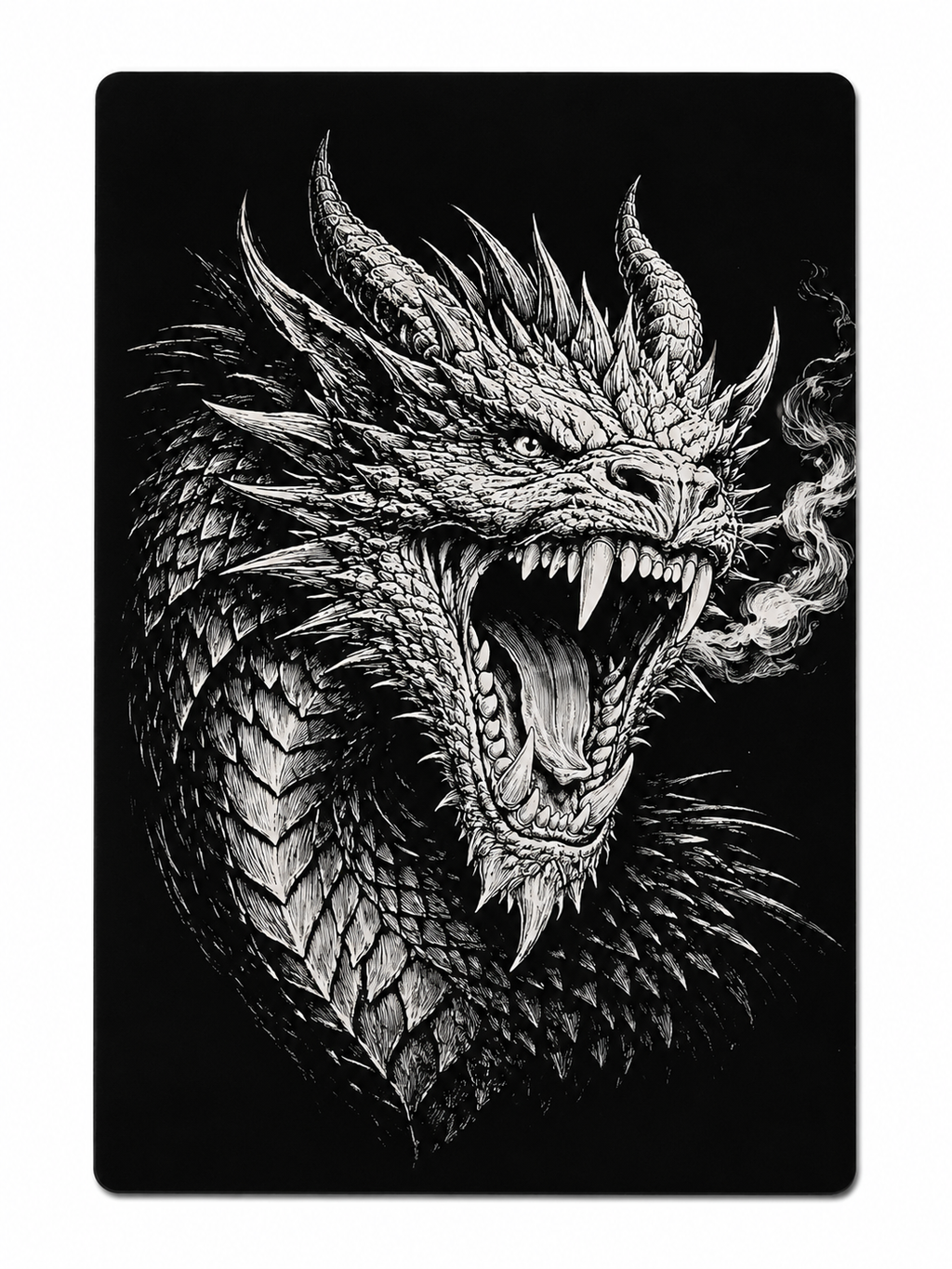 Dragon Fridge Magnet – Anodized Aluminum