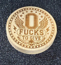 0 F*cks Given Magnetic Bamboo Bottle Opener